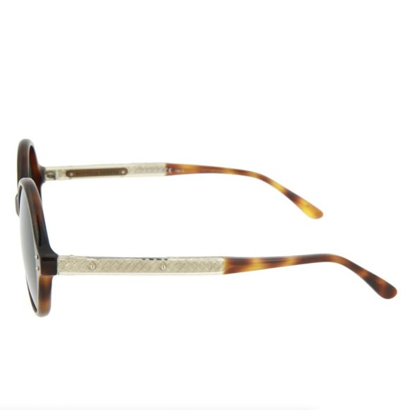 Bottega Veneta Women\'s Havana Round Sunglasses!